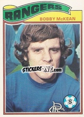 Sticker Bobby McKean - Scottish Footballers 1978-1979
 n. 7 - Topps