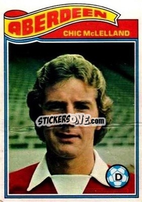 Sticker Chic McLelland - Scottish Footballers 1978-1979
 n. 44 - Topps