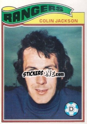 Cromo Colin Jackson - Scottish Footballers 1978-1979
 - Topps