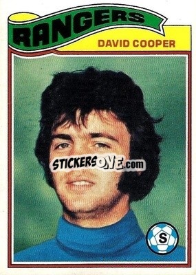 Sticker Davie Cooper - Scottish Footballers 1978-1979
 n. 106 - Topps