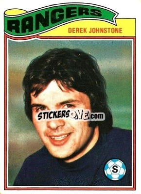 Sticker Derek Johnstone - Scottish Footballers 1978-1979
 - Topps