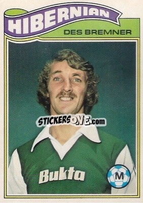Sticker Des Bremner - Scottish Footballers 1978-1979
 - Topps