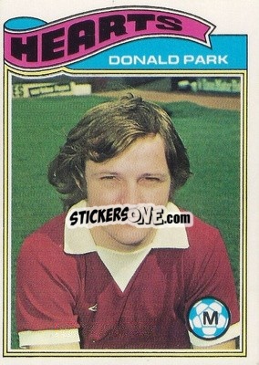 Sticker Donald Park - Scottish Footballers 1978-1979
 - Topps