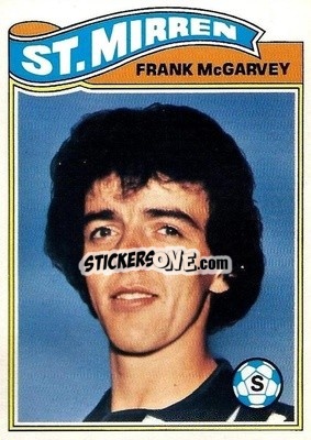 Sticker Frank McGarvey - Scottish Footballers 1978-1979
 - Topps