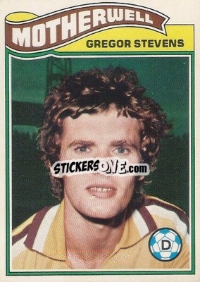 Sticker Gregor Stevens - Scottish Footballers 1978-1979
 - Topps