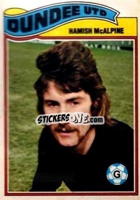 Cromo Hamish McAlpine - Scottish Footballers 1978-1979
 - Topps