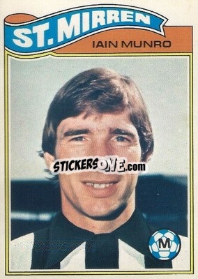 Sticker Iain Munro - Scottish Footballers 1978-1979
 - Topps