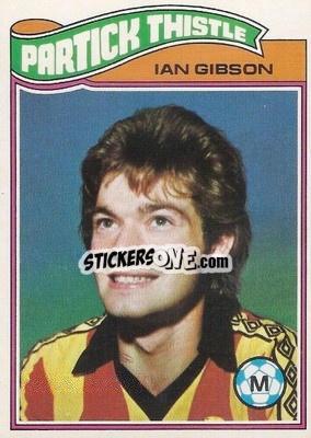 Sticker Ian Gibson - Scottish Footballers 1978-1979
 - Topps