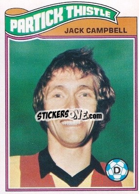 Sticker Jackie Campbell - Scottish Footballers 1978-1979
 n. 52 - Topps