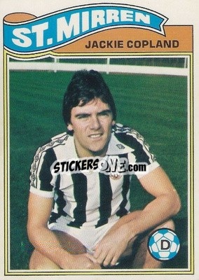 Sticker Jackie Copland - Scottish Footballers 1978-1979
 - Topps