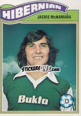Sticker Jackie McNamara - Scottish Footballers 1978-1979
 - Topps
