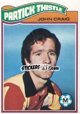 Sticker John Craig - Scottish Footballers 1978-1979
 - Topps