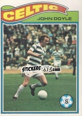 Sticker Johnny Doyle - Scottish Footballers 1978-1979
 - Topps