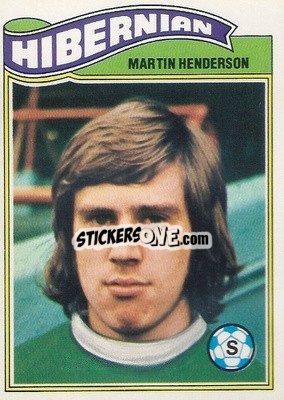 Sticker Martin Henderson - Scottish Footballers 1978-1979
 - Topps