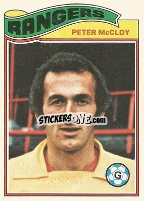 Sticker Peter McCloy - Scottish Footballers 1978-1979
 - Topps