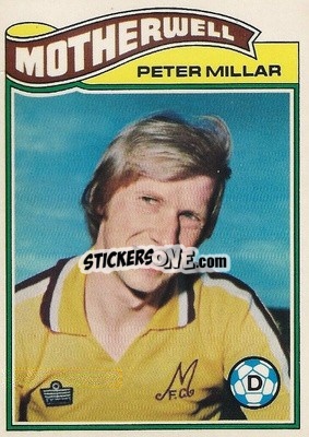 Sticker Peter Millar - Scottish Footballers 1978-1979
 - Topps