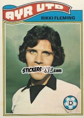 Cromo Rikki Fleming - Scottish Footballers 1978-1979
 - Topps