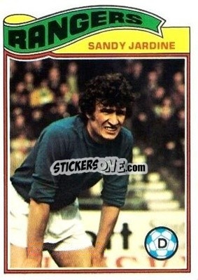 Cromo Sandy Jardine - Scottish Footballers 1978-1979
 - Topps