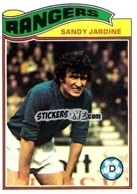Sticker Sandy Jardine - Scottish Footballers 1978-1979
 n. 50 - Topps