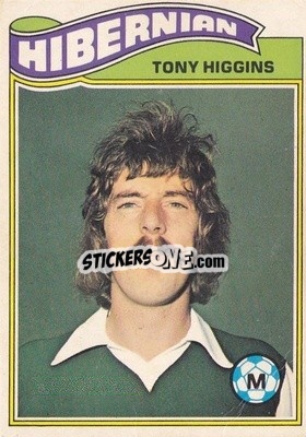 Cromo Tony Higgins - Scottish Footballers 1978-1979
 n. 17 - Topps