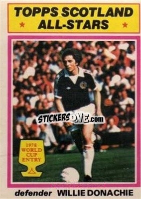 Sticker Willie Donachie - Scottish Footballers 1978-1979
 n. 111 - Topps