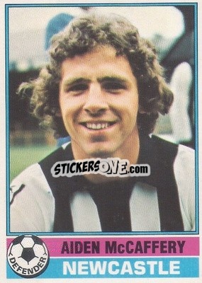 Sticker Aiden McCaffrey - Footballers 1977-1978
 - Topps