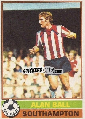 Sticker Alan Ball - Footballers 1977-1978
 n. 210 - Topps