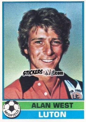 Sticker Alan West - Footballers 1977-1978
 n. 49 - Topps