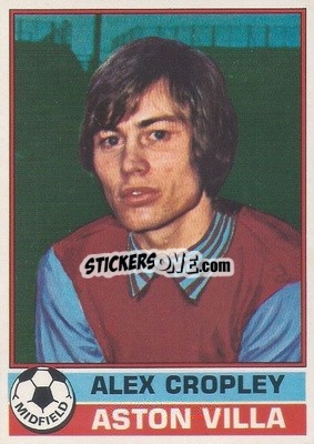 Cromo Alex Cropley - Footballers 1977-1978
 - Topps