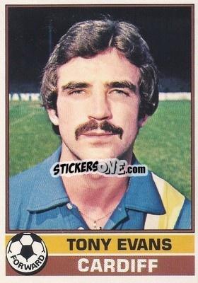 Sticker Anthony Evans - Footballers 1977-1978
 - Topps