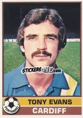 Sticker Anthony Evans - Footballers 1977-1978
 n. 73 - Topps