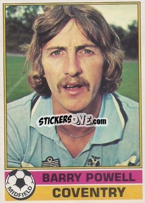 Cromo Barry Powell - Footballers 1977-1978
 n. 324 - Topps