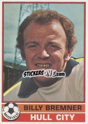 Sticker Billy Bremner - Footballers 1977-1978
 n. 296 - Topps