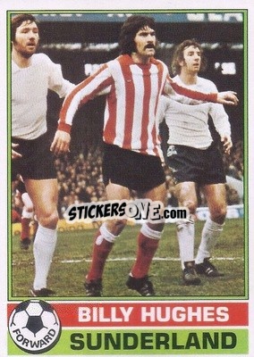 Sticker Billy Hughes - Footballers 1977-1978
 - Topps