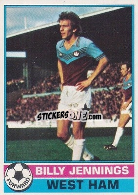 Figurina Billy Jennings - Footballers 1977-1978
 - Topps
