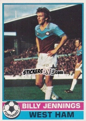 Sticker Billy Jennings - Footballers 1977-1978
 n. 176 - Topps