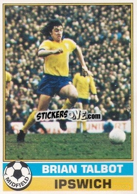 Sticker Brian Talbot - Footballers 1977-1978
 n. 34 - Topps