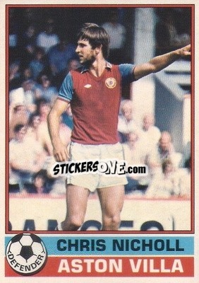 Sticker Chris Nicholl