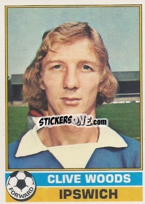 Sticker Clive Woods - Footballers 1977-1978
 - Topps