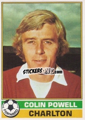 Sticker Colin Powell - Footballers 1977-1978
 n. 163 - Topps