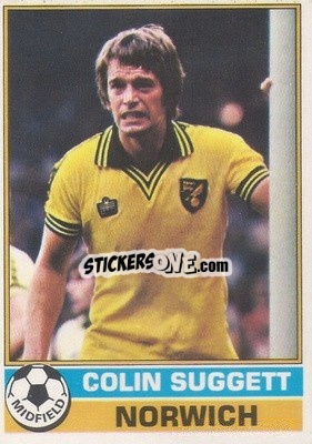Cromo Colin Suggett - Footballers 1977-1978
 - Topps