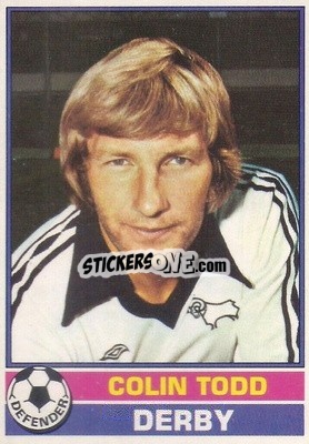 Sticker Colin Todd - Footballers 1977-1978
 n. 230 - Topps