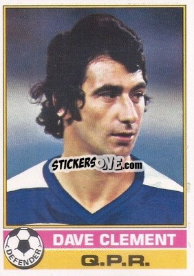 Sticker Dave Clement - Footballers 1977-1978
 - Topps