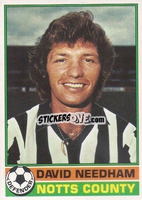 Sticker Dave Needham - Footballers 1977-1978
 n. 162 - Topps