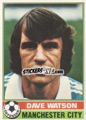 Sticker Dave Watson - Footballers 1977-1978
 n. 219 - Topps