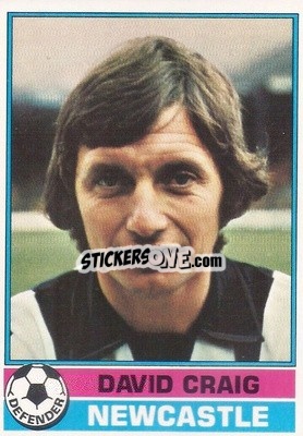 Sticker David Craig - Footballers 1977-1978
 n. 86 - Topps