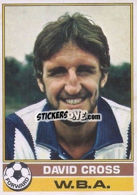 Sticker David Cross - Footballers 1977-1978
 n. 54 - Topps