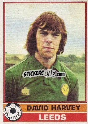 Sticker David Harvey - Footballers 1977-1978
 - Topps