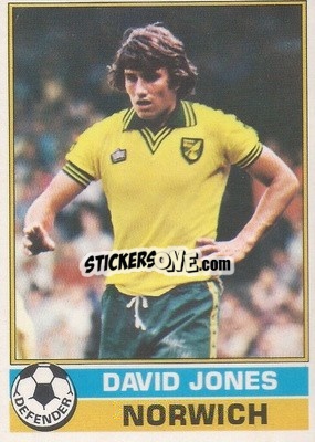 Sticker David Jones - Footballers 1977-1978
 - Topps