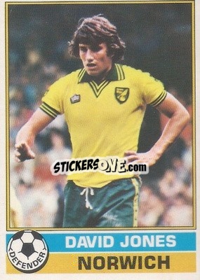 Sticker David Jones - Footballers 1977-1978
 n. 326 - Topps